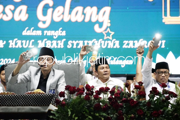 Ikut Pengajian Gus Iqdam, Wabup Sidoarjo Ajak Masyarakat Guyub Rukun Jelang Pilkada&nbsp;2024