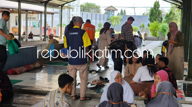 Keluarga Warga Binaan Antusias Manfaatkan Kunjungan Khusus Idul Fitri 1445 Hijriyah di Lapas&nbsp;Surabaya