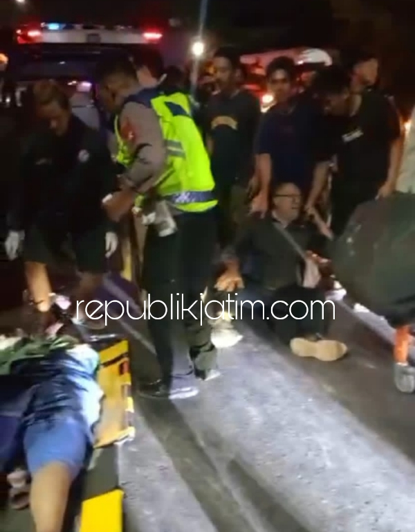 Dibonceng Guru Asal Pakal Surabaya Terjatuh dari Motor, Tewas Terlindas Truk Gandeng di Trosobo Sidoarjo