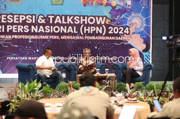 Resepsi dan Talk Show HPN 2024, Pengurus PWI Sidoarjo Ajak Reaktualisasi Peran Jurnalis Membangun Daerah
