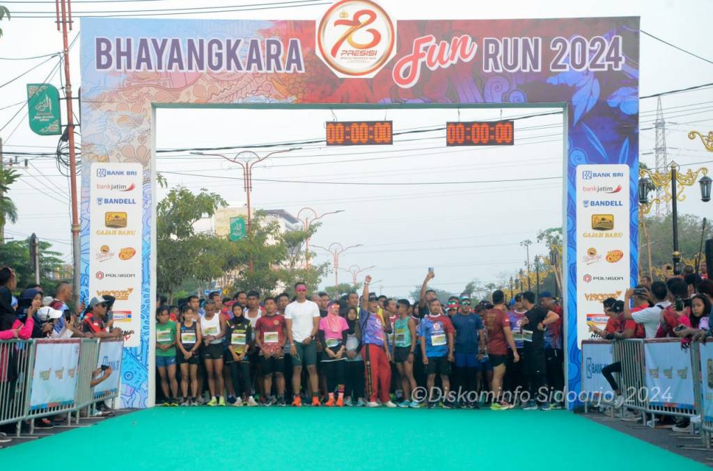 Bhayangkara Fun Run 2024 Diikuti Ribuan Peserta, Dorong Gaya Hidup&nbsp;Sehat