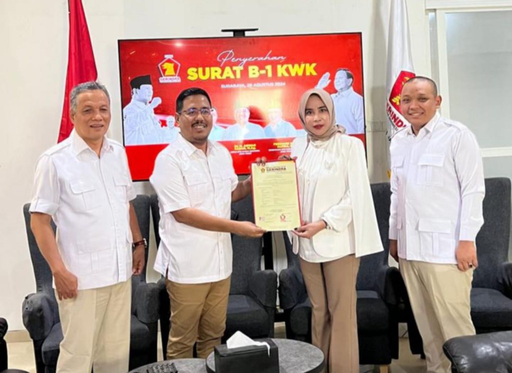 Partai Gerindra Rekomendasi Pasangan Subandi – Mimik Idayana di Pilkada&nbsp;Sidoarjo