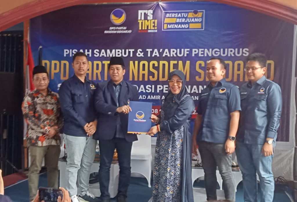 Ini Wajah-Wajah Baru Pengurus DPD Partai NasDem Sidoarjo Usai Dimas Menggantikan Jabatan Nur&nbsp;Hendriyati