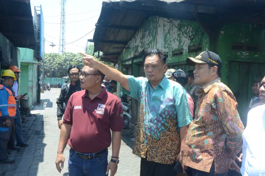 Pemkab Sidoarjo Siapkan Bantuan Bagi Pedagang Pasar Sepanjang Korban Kebakaran Rp 5 Juta Per&nbsp;Orang